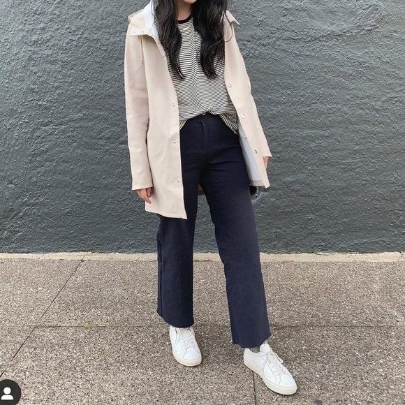 OAK + FORT Pants - OAK + FORT Navy Canvas Pants